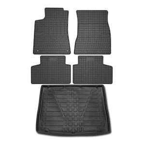 Mercedes GLB Class Floor-Trunk Mats - Omac - El-Toro & YPS - Black - 2019